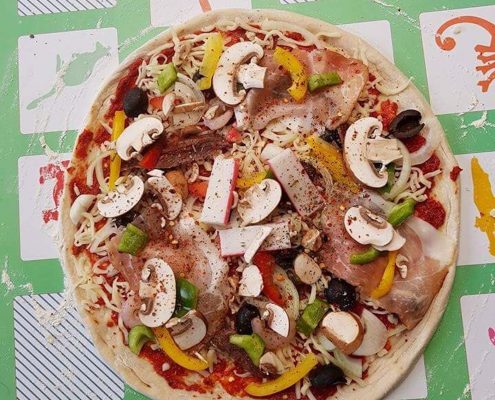 Pizza's bakken