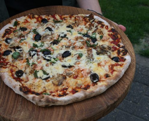 Pizza's bakken