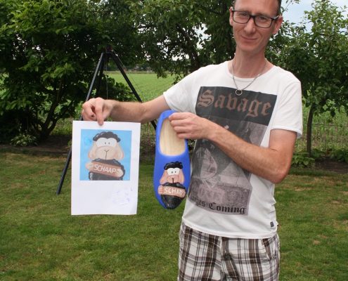 Creatief met klompen