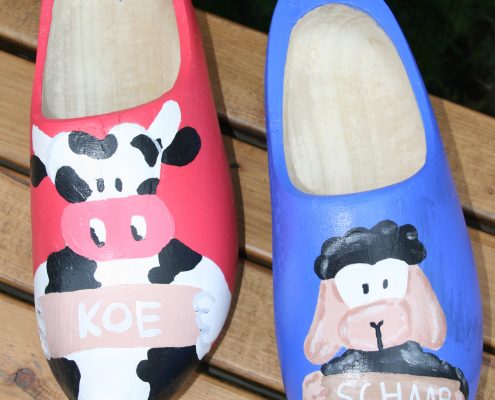 Creatief met klompen