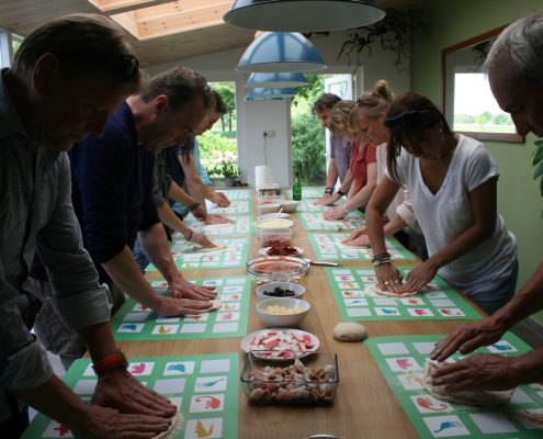 Pizza's bakken