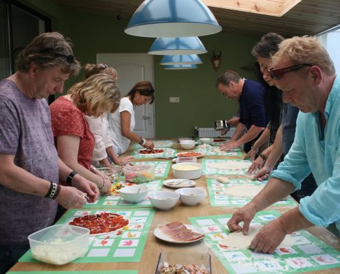 Pizza's bakken